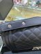 Chanel BOY 10” BLACK LAMB RHW HOLO26