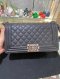 Chanel BOY 10” BLACK LAMB RHW HOLO26