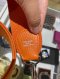 Hermes EVELYNE PM ORANGE PHW STAMPR