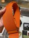 Hermes EVELYNE PM ORANGE PHW STAMPR