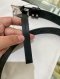 Gucci BELT REVERSIBEL RECTANGULAR BUCKLE SIZE80