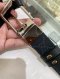 Gucci BELT REVERSIBEL RECTANGULAR BUCKLE SIZE80