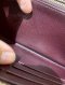 YSL ZIPPY LONG WALLET BROWN 2014