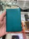 Hermes COIN PURSE GREEN STAMPX