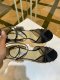 JIMMY CHOO HIGH HEELS BLACK SIZE39