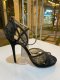 JIMMY CHOO HIGH HEELS BLACK SIZE39