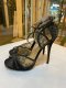 JIMMY CHOO HIGH HEELS BLACK SIZE39