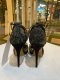 JIMMY CHOO HIGH HEELS BLACK SIZE39