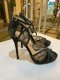 JIMMY CHOO HIGH HEELS BLACK SIZE39