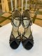 JIMMY CHOO HIGH HEELS BLACK SIZE39