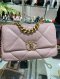 Chanel 19 SIZE26 PINK GHW HOLO3286741