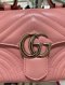 Gucci MARMONT MINI TOP-HANDLE BAG IN PINK SHW