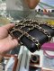 Chanel PHONE CASE BLACK GHW HOLO28