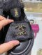 Chanel SANDALS FER BLACK SIZE36