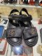 Chanel SANDALS FER BLACK SIZE36