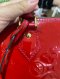 Louis Vuitton ALMA BB VERNIS RED 2015