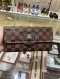 Louis Vuitton ROSEBERY LONG WALLET DAMIER EBENE CA2152