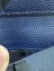 YSL SHORT WALLET NAVY 2017