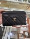 Chanel O-CARD HOLDER BLACK CV GHW N0N0AG49