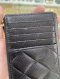Chanel O-CARD HOLDER BLACK CV GHW N0N0AG49