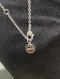 Dior CD CRYSTAL NECKLACE SILVER