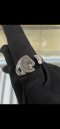 Hermes RING SIZE.62 SILVER