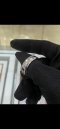 Hermes RING SIZE.62 SILVER