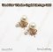 Dior TRIBALS CRYSTAL EARRING GOLD