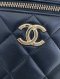 Chanel VANITY CASE BLACK GHW MICROCHIP
