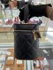 Chanel VANITY CASE BLACK GHW MICROCHIP