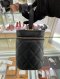 Chanel VANITY CASE BLACK GHW MICROCHIP