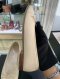 Chanel BALLET FLATS BEIGE SIZE.37