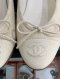 Chanel BALLET FLATS BEIGE SIZE.37