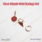 Miumiu EARRINGS SET RED/GOLD