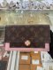 Louis Vuitton FLORE CHAIN WALLET MONOGRAM 2019
