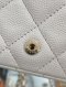 Chanel BELT BAG WHITE CAVIAR GHW HOLO30