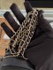 Chanel ROUND CHAIN CLUTCH GHW BLACK HOLO29