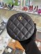 Chanel ROUND CHAIN CLUTCH GHW BLACK HOLO29