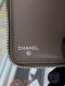 Chanel ZIPPED WALLET BEIGE MICROCHIP
