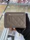 Chanel ZIPPED WALLET BEIGE MICROCHIP