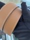 Hermes BELT SIZE.90 STAMPO GOLD