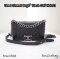 Chanel BOY 8" BLACK CALF HOLO21421757