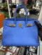 Hermes BIRKIN 30 BLUE GHW STAMP R 2014