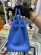 Hermes BIRKIN 30 BLUE GHW STAMP R 2014