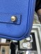 Hermes BIRKIN 30 BLUE GHW STAMP R 2014
