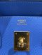 Hermes BIRKIN 30 BLUE GHW STAMP R 2014