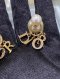Dior TRIBALES EARRINGS GOLD
