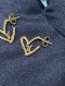 Louis Vuitton FALL IN LOVE EARRINGS GOLD