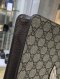 Gucci GG SUPREME BEE ZIP POUCH BAG