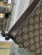 Gucci GG SUPREME BEE ZIP POUCH BAG
